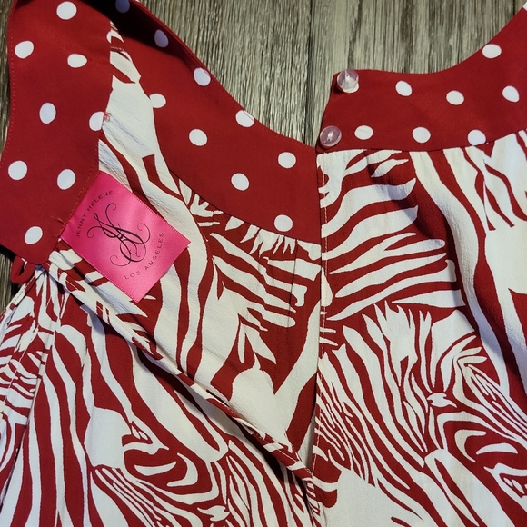 Jenny Helene Los Angeles Dress Women's Size XL Made in USA - Picture 5 of 12